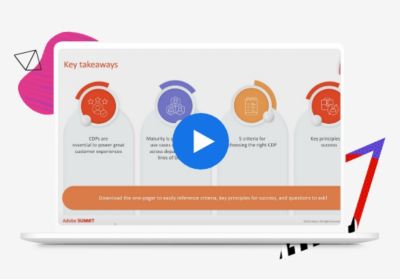 Adobe Real-Time CDP Resources | Adobe For Business