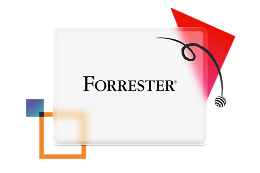 Forrester Wave デジタルインテリジェンスプラットフォームのアートワーク（2022）