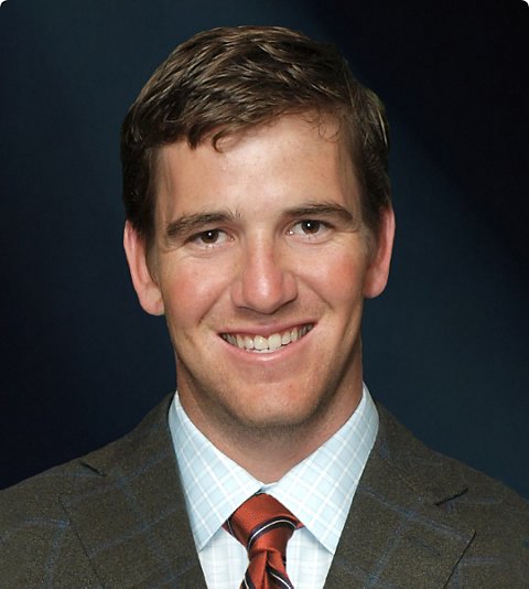 Headshot of Eli Manning