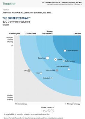 The Forrester Wave™: B2C Commerce Solutions, Q2 2022 Report