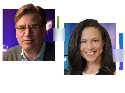 Aaron Sorkin (Academy Award-Winning Writer, Director, Playwright), Susan Somersille Johnson, CMO, Prudential
