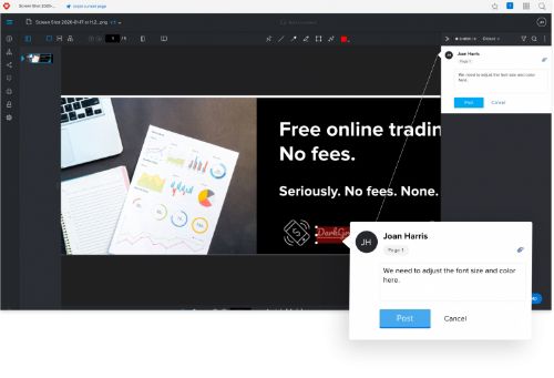 Product overview tabs