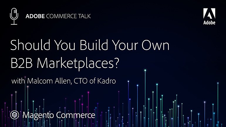 should you build your own b2b marketplace